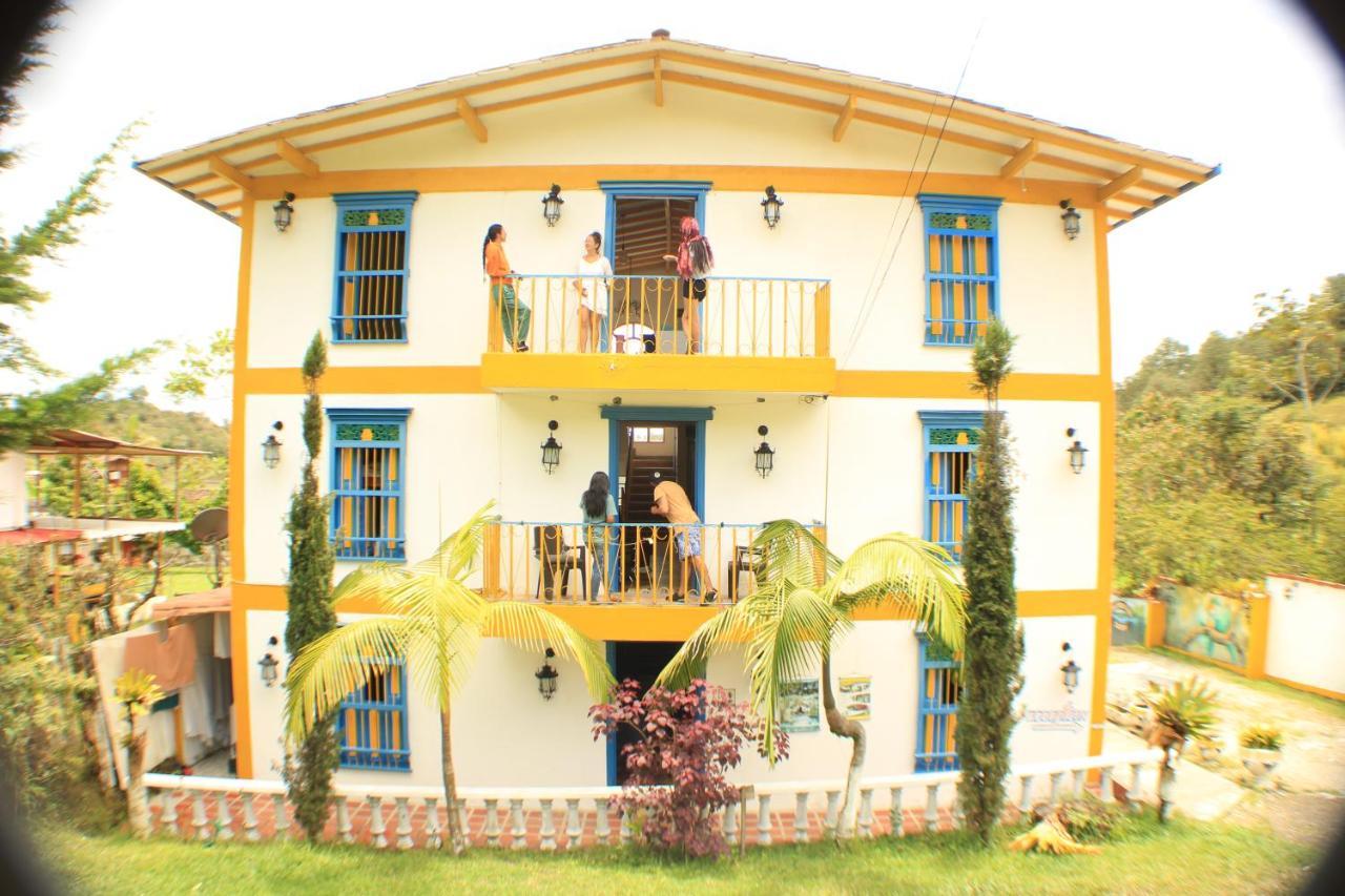 Alegria Hostel Boutique Guatapé Exteriör bild
