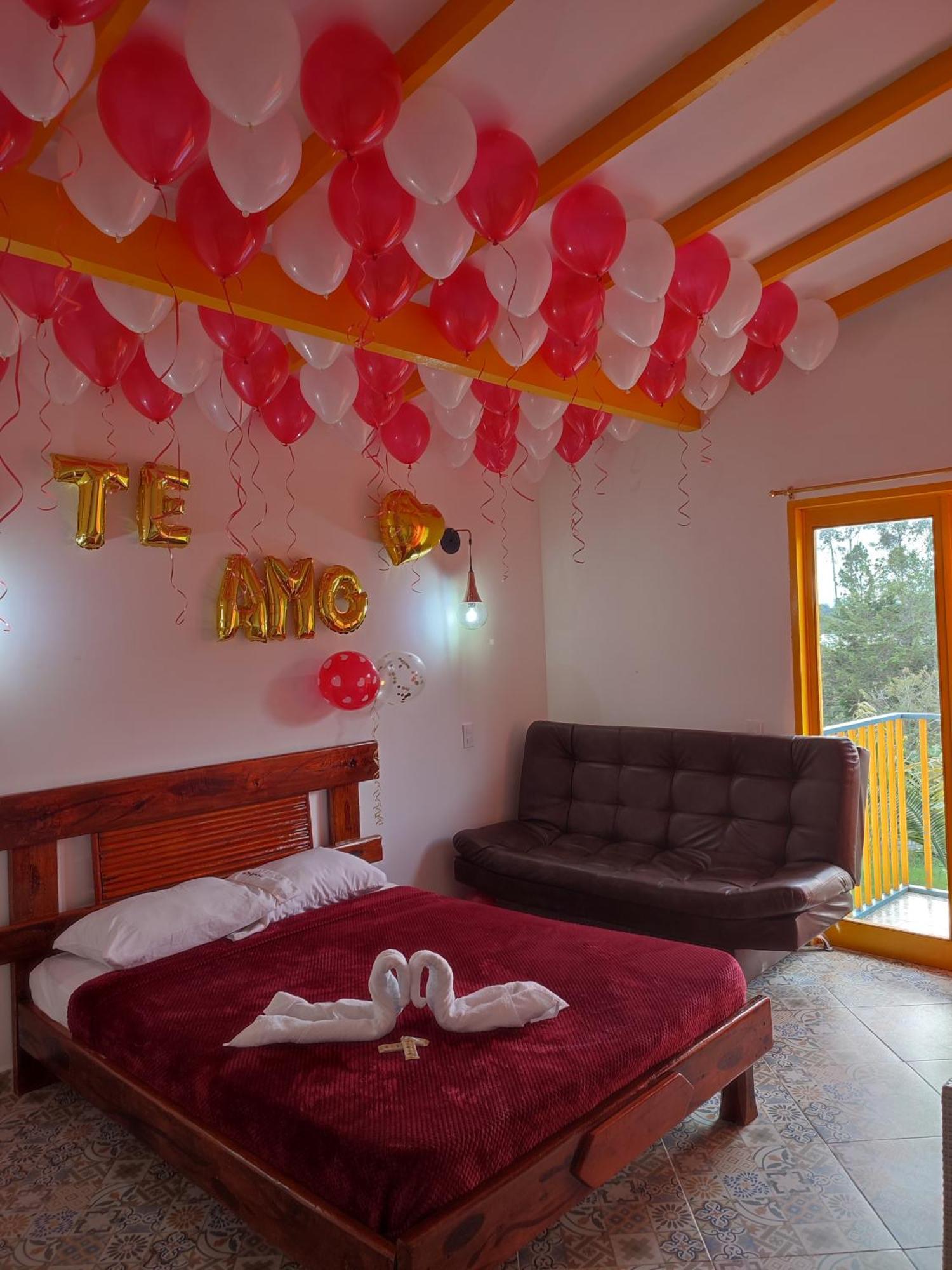 Alegria Hostel Boutique Guatapé Rum bild